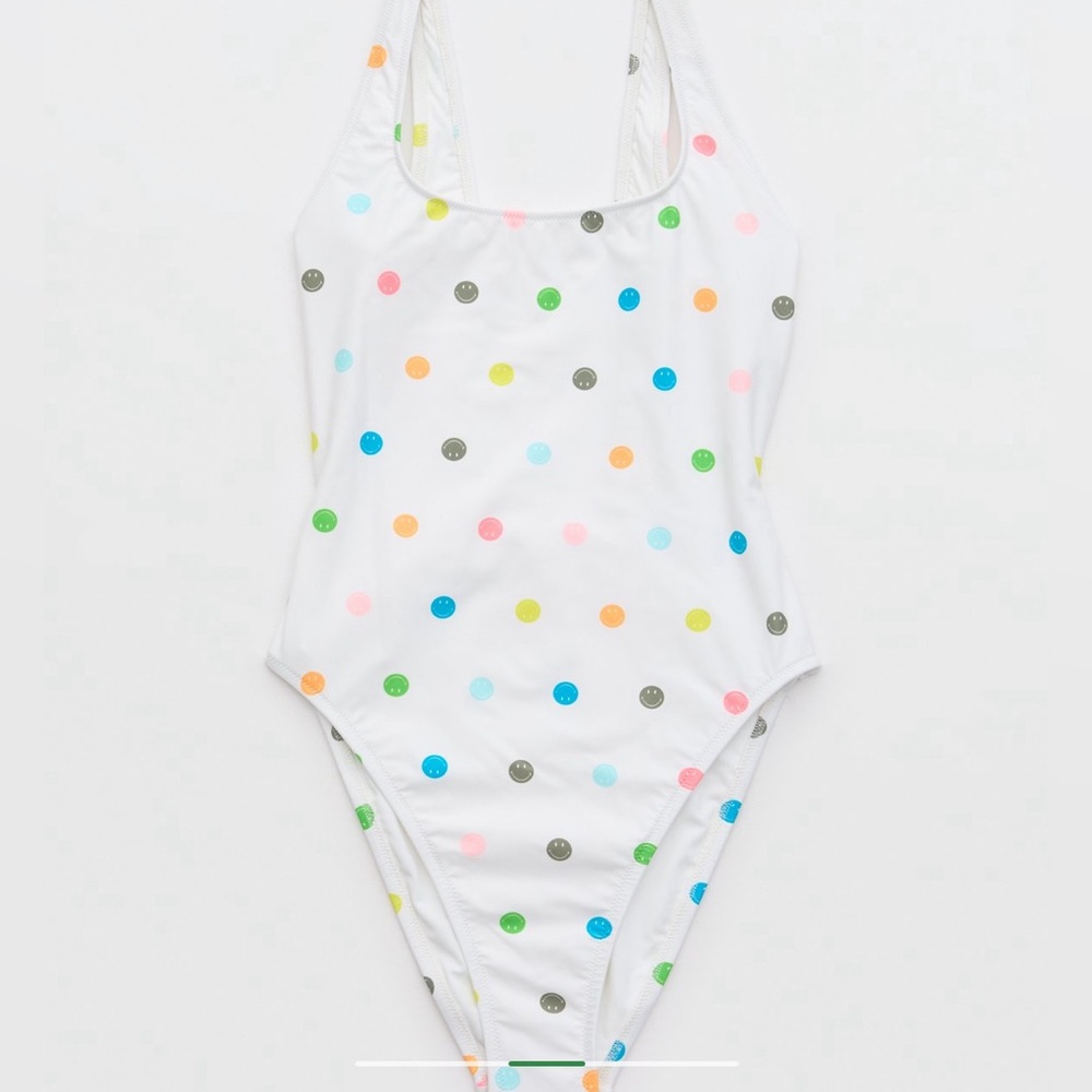 NWT Aerie Smiley Babewatch One
Piece Swimsuit